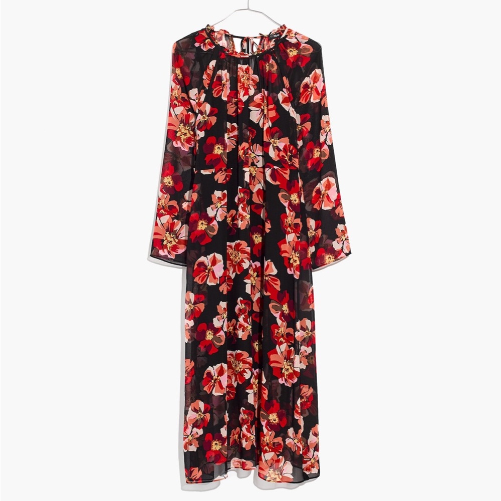 Madewell Midi Floral Dress